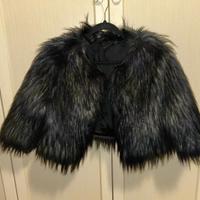 pelliccia crop diesel viola blu