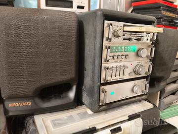 RARO IMPIANTO AUTOVOX OLD VINTAGE IN METALLO