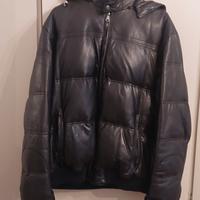 Piumino in pelle