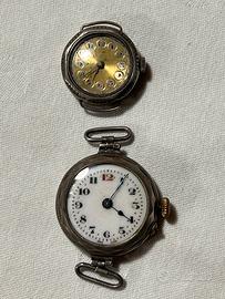 2 Orologi Antichi Argenti Collezione/Restauro