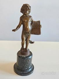 Franz Iffland (1862-1935) bronzo fusione