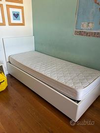 letto contenitore singolo marca Novamobili