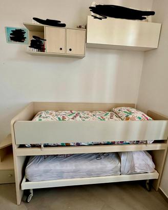 Letto a castello marca NIDI + acc