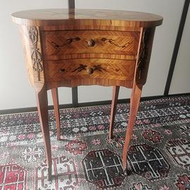 Comodino noce francese