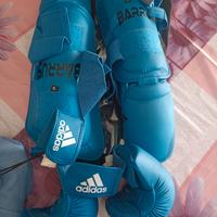 Parastinchi e guanti da karate