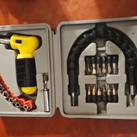 Set fai da te avvitatore a cricchetto 