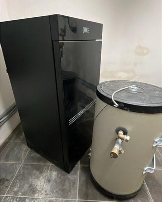 Caldaia a Pellet Moretti Design Tecnika Turbo Glas