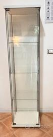 Vetrina Ikea Datolf glass bianca