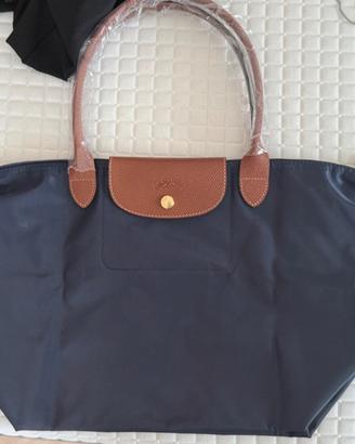Borsa longchamp le pliage navy blue