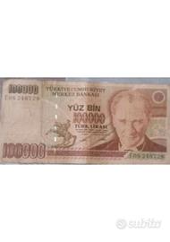 Banconote lire turche