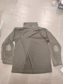 maglietta softair con gomitiere verde miltec xl