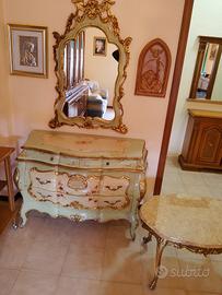 como +specchio+tavolino stile veneziano 