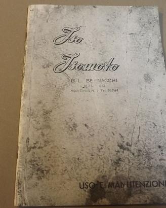 LIBRETTO DI USO E MANUTENZIONE " ISO " 125