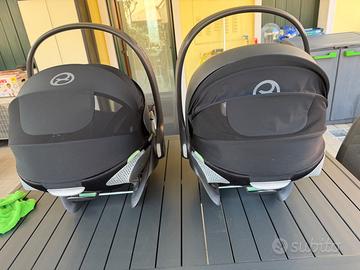 Ovetti Cybex con basi e adattatori