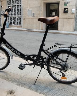 bici pieghevole moma