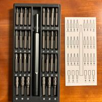 Caccivite di precisione con 60 inserti magnetici