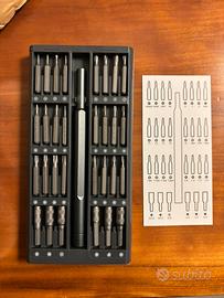 Caccivite di precisione con 60 inserti magnetici