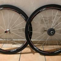 Coppia di cerchi vuelta carbon profilo alto