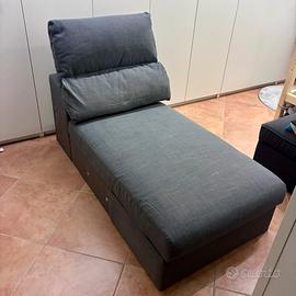 Chaise Longue con contenitore per IKEA ESKILSTUNA