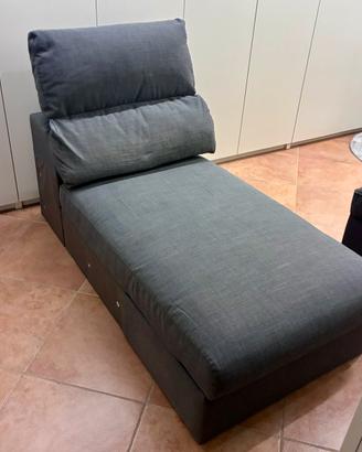 Chaise Longue con contenitore per IKEA ESKILSTUNA