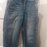Jeans a palazzo bambina 7/8 anni