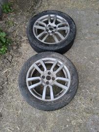 2 cerchi di lega originale chevrolet avevo congomm