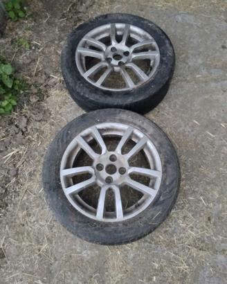 2 cerchi di lega originale chevrolet avevo congomm