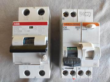 Interruttori magnetotermici differenziali