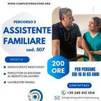 Corso Gratuito di Assistente Familiare con Rimbors