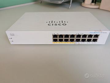 Switch POE 16 Porte Cisco Business 110 Series Rack