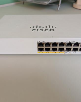 Switch POE 16 Porte Cisco Business 110 Series Rack