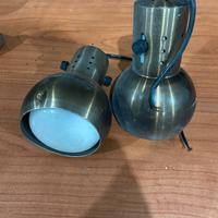 Coppia lampade vintage anni60