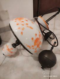 Lampadario con carrucola 