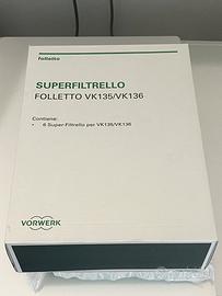 Folletto Vorwerk -  Sacchetti filtro di ricambio