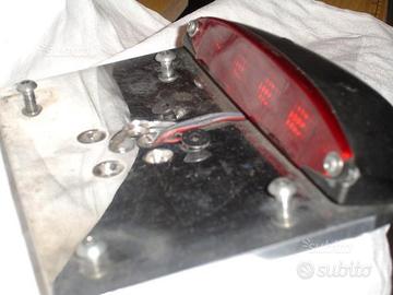 Custom Harley Davidson portatarga alu RBS