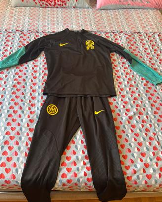 Tuta Nike Inter 22/23 Nero/Verde