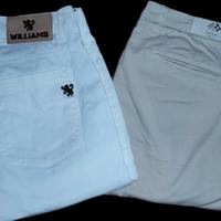 N.2 pantaloni uomo taglia 48 Williams e Fradi