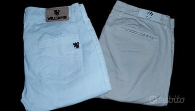 N.2 pantaloni uomo taglia 48 Williams e Fradi
