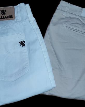 N.2 pantaloni uomo taglia 48 Williams e Fradi