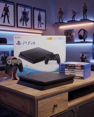 Console PS4 in  con scatola originale