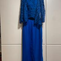 Abito da cerimonia blu reale