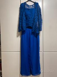 Abito da cerimonia blu reale