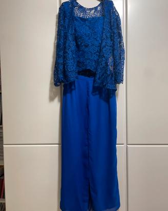 Abito da cerimonia blu reale
