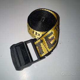 cintura off-white gialla industrial