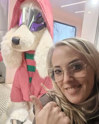 Peluche cane gigante