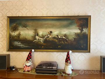 Quadro Dipinto Olio su Tela G. BRUNORI