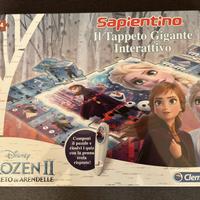 tappeto puzzle interattivo Elsa e Anna