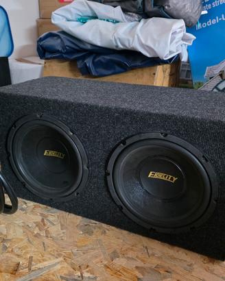 Subwoofer doppio 25 Infinity Reference 