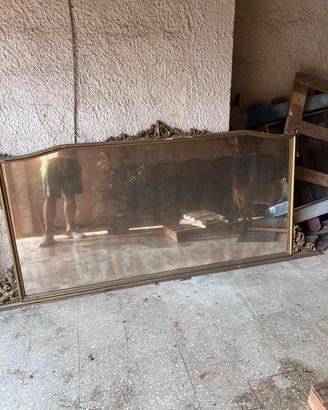 Antico specchio gigante ideale per locali, negozi