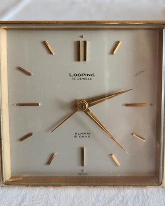 Sveglia Vintage Looping 8 Giorni 15 Rubini